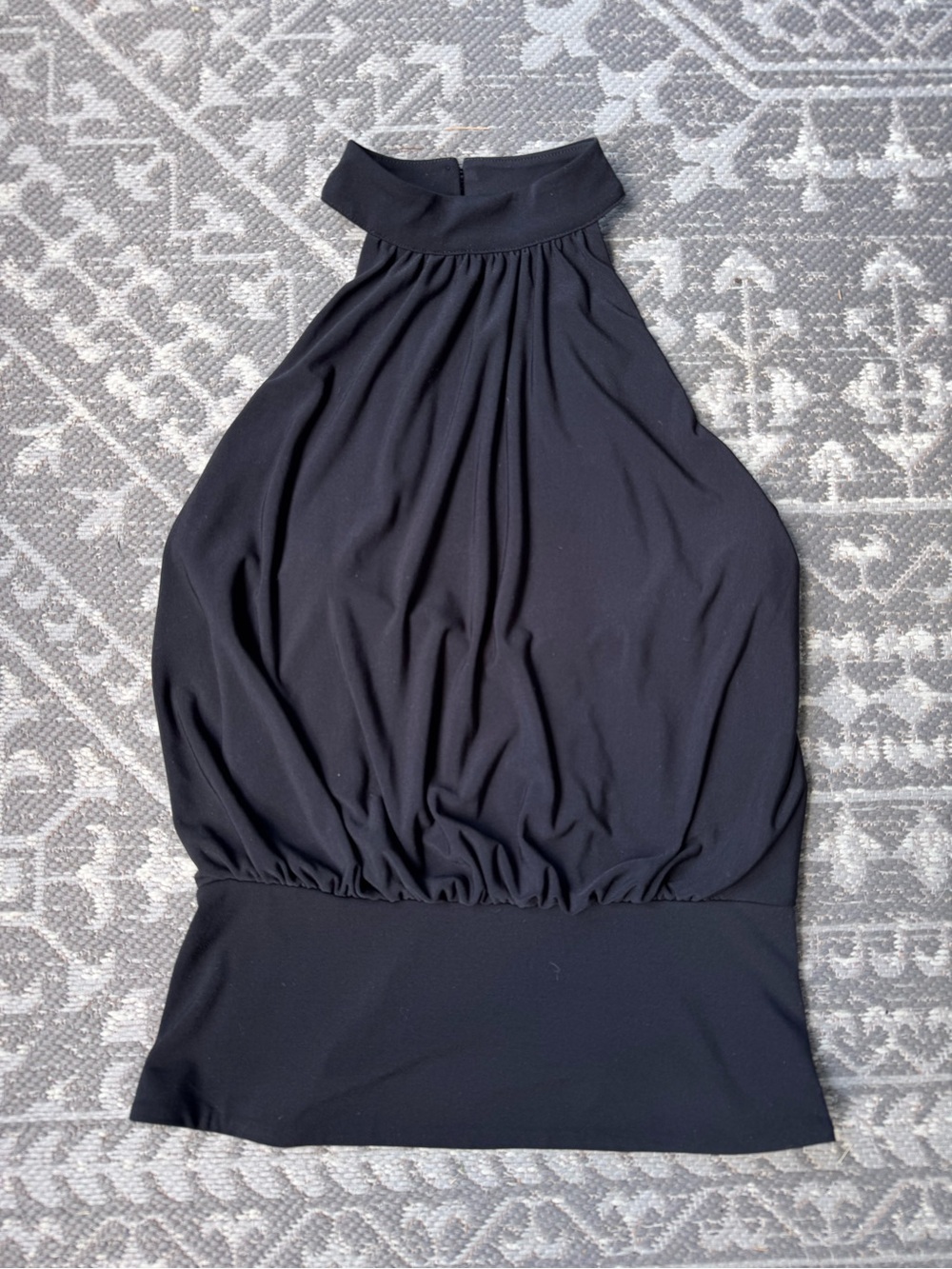 Express Black Halter Top